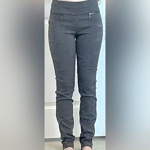Grey Skinny Fit Dress Pants